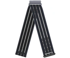 COROS 22 mm nailoninis dirželis - Juodas Crystal