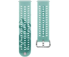 COROS 22 mm Night Climber silikoninis dirželis - žalsvai mėlynas