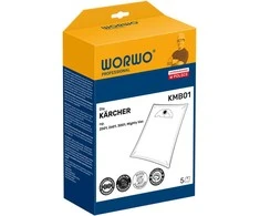 Dulkių siurblių maišeliai WORWO Karcher 6904143 / KMB01K Mikropluošto