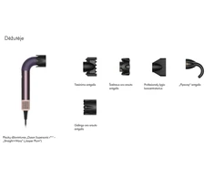 Dyson HD17 Supersonic R Plaukų džiovintuvas, Jasper Plum