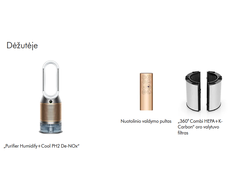DYSON Oro valytuvas, drėkintuvas ir vėsintuvas PH2 De-NOx