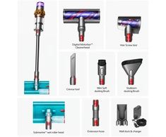 Dyson V15s Detect Submarine belaidis dulkių siurblys + Car C.Kit