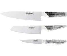 GLOBAL Peilių rinkinys 3 vnt. (G-2, GS-5, GS-38)