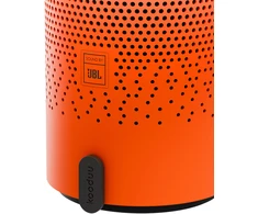 Nešiojama garso kolonėlė su apšvietimu Sound by JBL Kooduu Sensa PLAY, spalva: oranžinė