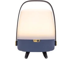 Nešiojama garso kolonėlė su apšvietimu Sound by JBL Kooduu Lite-up PLAY Mini, spalva: mėlyna