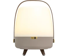 Nešiojama garso kolonėlė su apšvietimu Sound by JBL Kooduu Lite-up PLAY 2.0, spalva: ruda