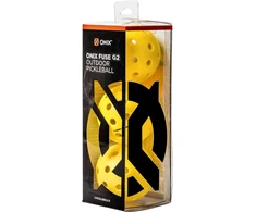 Onix Fuse G2 Piklbolo kamuoliukai, 3 vnt. geltona
