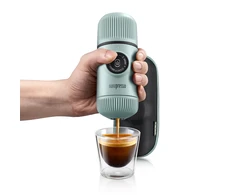 Rankinis maltos kavos aparatas su dėklu Wacaco Nanopresso, Mėlynas