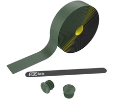 Sqlab SQB Gravel Handlebar Tape 714, juodas/žalias, vairo juosta