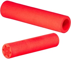 SUPACAZ Supalite Grip - Raudona vairo rankenelės