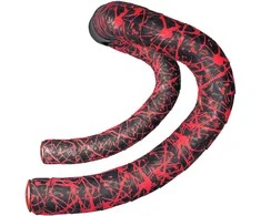 SUPACAZ Super Sticky Kush - Splat - Neaon Raudona + Raudona Plugs vairo juosta su kištukais