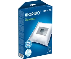 WORWO BA FLEX/3 TEX G. EU25 dulkių siurblių maišeliai