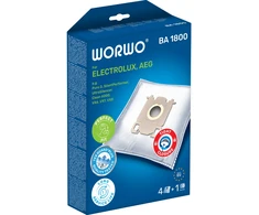 Dulkių siurblių maišeliai WORWO BA1800 TEX GUARD Plus