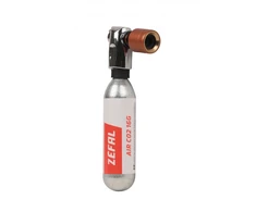 ZEFAL EZ BIG SHOT CO2 infliatorius, juoda/sidabro