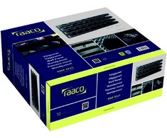 32 bins on wall panels, Raaco