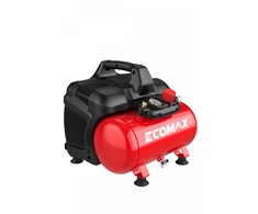 Stūmoklinis kompresorius EMX 550W/6L/8 bar be alyvos, tylus, Ecomax