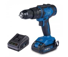 Akumuliatorinis suktuvas/gręžtuvas BC-CD60-X 20V, set S (2Ah + charger), Scheppach