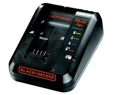 Black &amp; Decker Juodas &amp; Decker Akumuliatorių kroviklis 14,4 - 18V 1 Amp, Juodas &amp; Decker