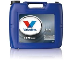 Alyva varikliui SYNPOWER MST C5 0W20 20L, Valvoline