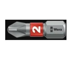 Kryžminis atsuktuvo antgalis WERA 851/1 BTZ PH 2x25mm