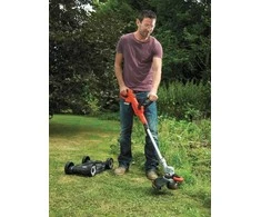Akumuliatorinė žoliapjovė - trimeris Black &amp; Decker Strimmer® STC1820CM, 18 V 2 Ah, 28 cm