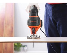 Black &amp; Decker Siaurapjūklis KS801SEK 80 mm 550 W, Kitbox, Juodas &amp; Decker