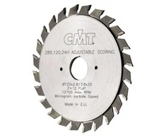 Diskas pjovimo 120x3,6/2,8x20 Z12+12 HM, CMT