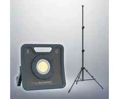 Darbo lempa LED NOVA 6, 6000lm, Bluetooth IK07/IP67 + 3m stovas, Scangrip