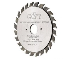 Diskas pjovimo 120x3,6/2,8x20 Z12+12 HM, CMT