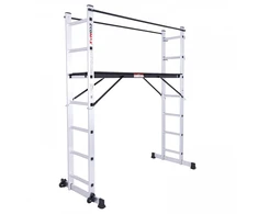 EMX Working Platform, 2 in 1 (wheels) 2x7, 2 Safety Rails, Ecomax