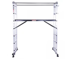 EMX Working Platform, 2 in 1 (wheels) 2x7, 2 Safety Rails, Ecomax