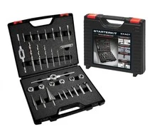EXACT GMBH Sriegimo rinkinys M3-M12 Starterkit "Metal" 35 vnt., Exact