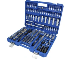 Galvučių komplektas, 172-vnt, 1/4", 3/8", 1/2", Brilliant Tools