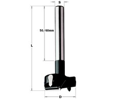 Grąžtas lankstų skylėms gręžti HM D=35x90 S=10x60, CMT