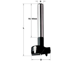 Grąžtas lankstų skylėms gręžti HM D=35x90 S=10x60, CMT