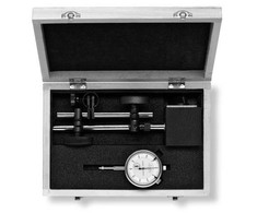 Indikatorius 10mm/0,01mm su stoveliu 275 komplektas, Scala