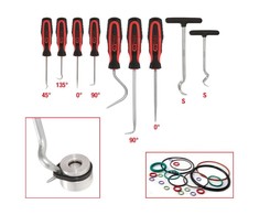 KSTOOLS Kablių ir smaigų komplektas 9vnt, KS Tools