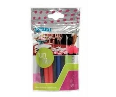 Glue sticks 7x100mm, coloured, 20pcs, Rapid