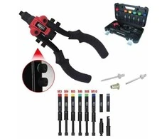 Kniediklis užtraukiamoms ir veržlinėms kniedėms, komplektas1, KS Tools