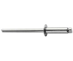 Kniedės Rapid 5000393; 3,2x8 mm; 50 vnt.; nerūdijančio plieno