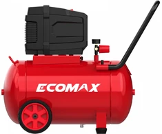 Stūmoklinis kompresorius EMX 1500W/50L/10bar be alyvos, Ecomax