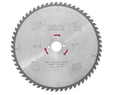 Pjovimo diskas Precision Cut 254x2,4/1,8x30, z60, WZ, -5°, Metabo