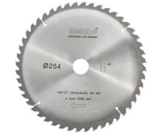 Pjovimo diskas medienai Classic 305x2,4/1,6x30mm, z56, WZ, -5°, Metabo