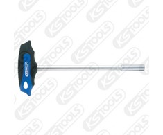 Raktas T-rankena, 10mm, CHROMEplus, KS tools