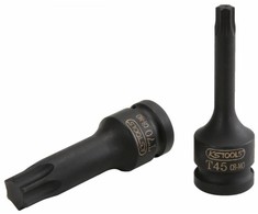 Smūginė galvutė antgalis 1/2" TX45 ilga, KS tools