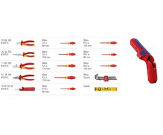 Elektriko įrankių komplektas Robust23 Start, VDE, 24 vnt., Knipex