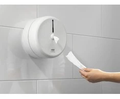 Tualetinio popieriaus dozatorius, iš centro traukiam pop CF2, Satino by WEPA