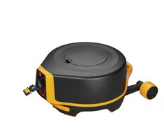 Fiskars Laistymo ratas su žarna Automatic XL su ratukais 1025933