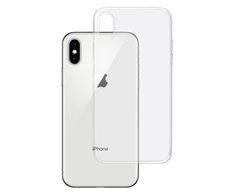 Dėklas 3MK skaidraus dėklo galinis dangtelis, Apple, iPhone X, TPU, skaidrus