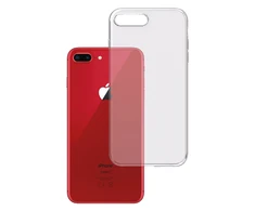 Dėklas 3MK skaidraus dėklo galinis dangtelis, Apple, iPhone 7 Plus/8 Plus, TPU, skaidrus